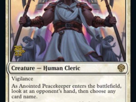 Anointed Peacekeeper [Dominaria United Prerelease Promos] Online Hot Sale