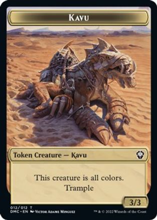 Kavu    Angel Double-Sided Token [Dominaria United Commander Tokens] Cheap