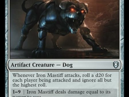 Iron Mastiff [Commander Legends: Battle for Baldur s Gate] Online now