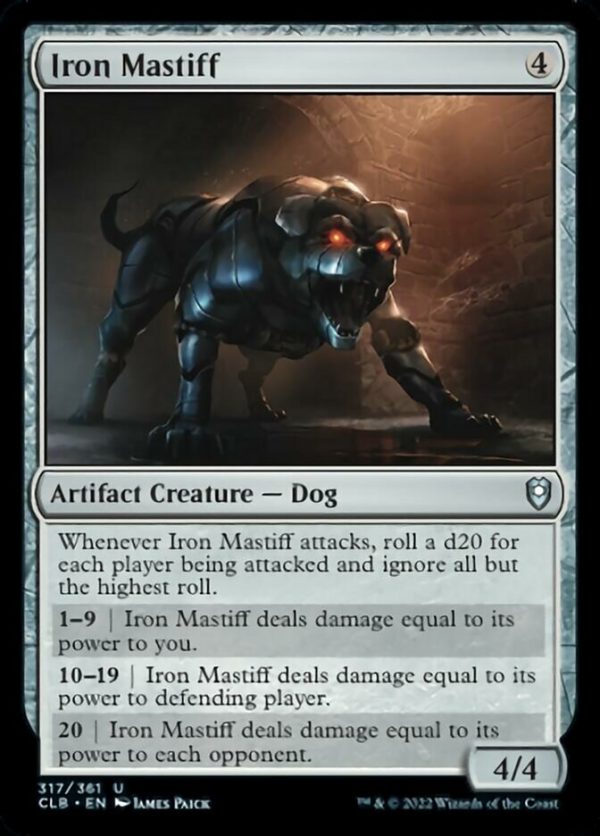 Iron Mastiff [Commander Legends: Battle for Baldur s Gate] Online now