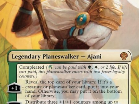 Ajani, Sleeper Agent (Borderless) (375) [Dominaria United] Cheap