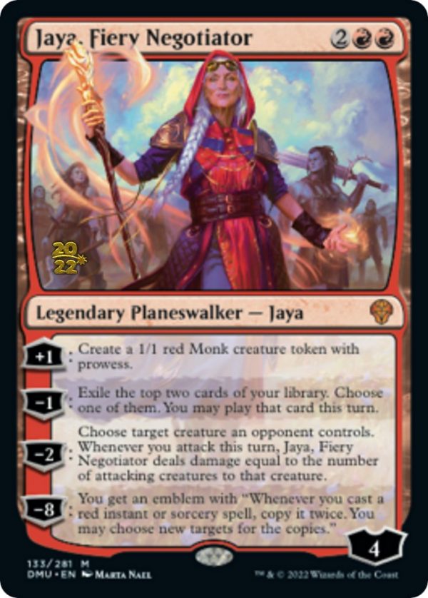 Jaya, Fiery Negotiator [Dominaria United Prerelease Promos] For Cheap