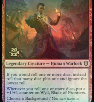 Wyll, Blade of Frontiers [Commander Legends: Battle for Baldur s Gate Prerelease Promos] Sale