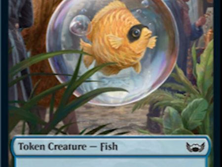 Fish    Dog Double-Sided Token [Streets of New Capenna Tokens] Discount