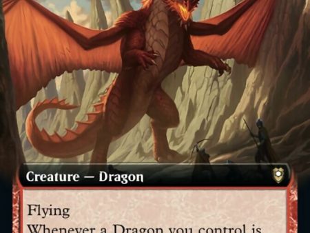 Wrathful Red Dragon (Extended Art) [Commander Legends: Battle for Baldur s Gate] For Sale