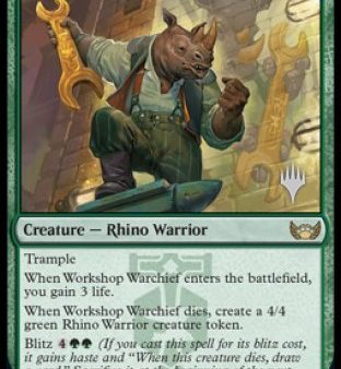 Workshop Warchief (Promo Pack) [Streets of New Capenna Promos] Discount