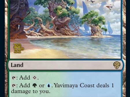 Yavimaya Coast [Dominaria United Prerelease Promos] Online Hot Sale