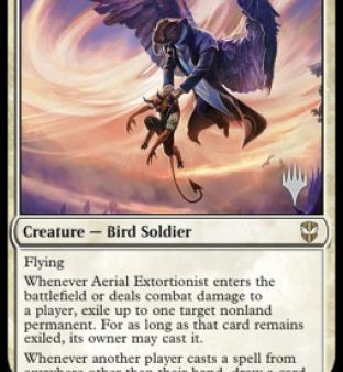 Aerial Extortionist (Promo Pack) [Streets of New Capenna Commander Promos] Online Hot Sale