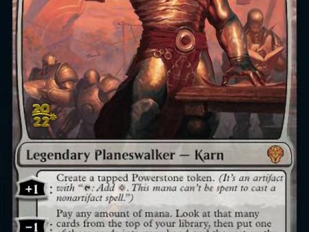 Karn, Living Legacy [Dominaria United Prerelease Promos] Online Hot Sale