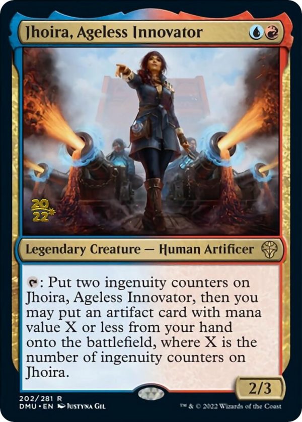 Jhoira, Ageless Innovator [Dominaria United Prerelease Promos] For Discount