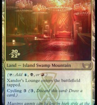 Xander s Lounge [Streets of New Capenna Prerelease Promos] Discount