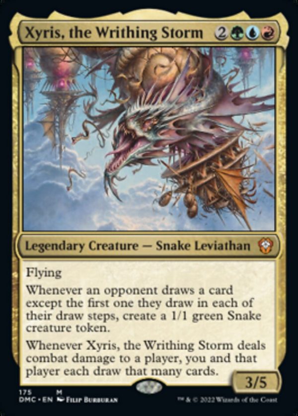 Xyris, the Writhing Storm [Dominaria United Commander] Hot on Sale