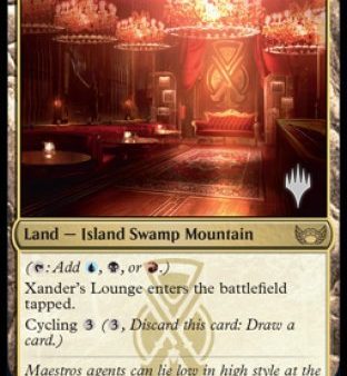 Xander s Lounge (Promo Pack) [Streets of New Capenna Promos] Fashion