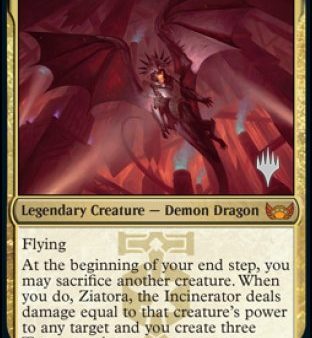 Ziatora, the Incinerator (Promo Pack) [Streets of New Capenna Promos] Online now