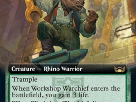 Workshop Warchief (Extended Art) [Streets of New Capenna] Discount