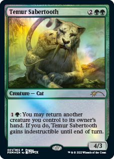 Temur Sabertooth [Year of the Tiger 2022] Supply