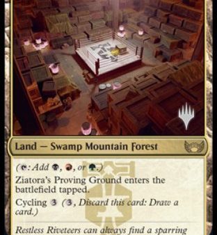 Ziatora s Proving Ground (Promo Pack) [Streets of New Capenna Promos] For Cheap