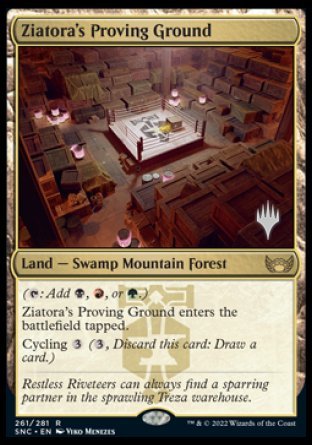 Ziatora s Proving Ground (Promo Pack) [Streets of New Capenna Promos] For Cheap