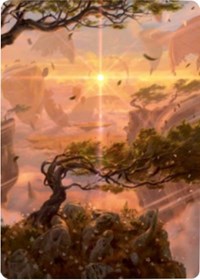 Windswept Heath Art Card [Zendikar Rising Art Series] For Sale