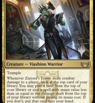 Ziatora s Envoy (Promo Pack) [Streets of New Capenna Promos] Discount