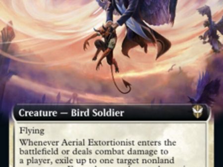 Aerial Extortionist (Extended Art) [Streets of New Capenna Commander] Online Sale